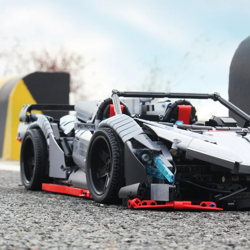 Радиоуправляемая техника Veneno Lamborghimis Roadster кирпичи Power Function RC автомобиль