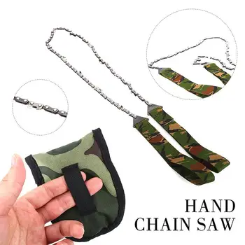 

Practical Stainless Steel Camouflage Mountaineering Line Saw Chain Saw Wire Saw Outdoor Hiking Chains Cutter Rope