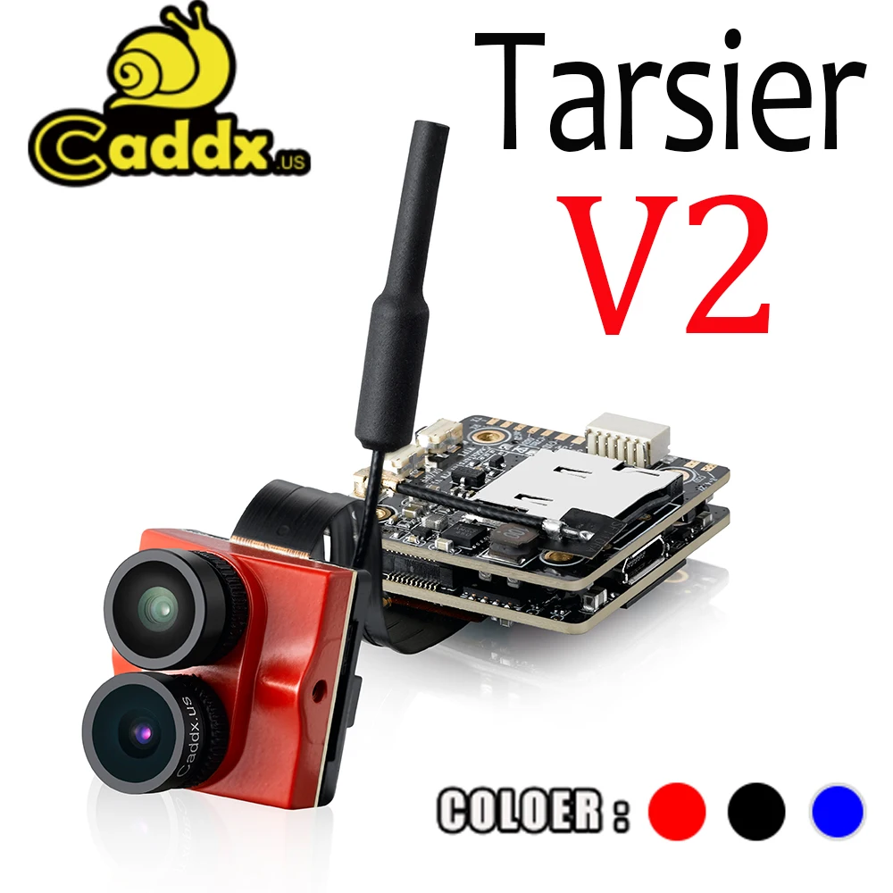 Камера для гоночного дрона и квадрокоптера Caddx tarсе V2 4K 30fps 1200TVL Wi-Fi | Игрушки хобби
