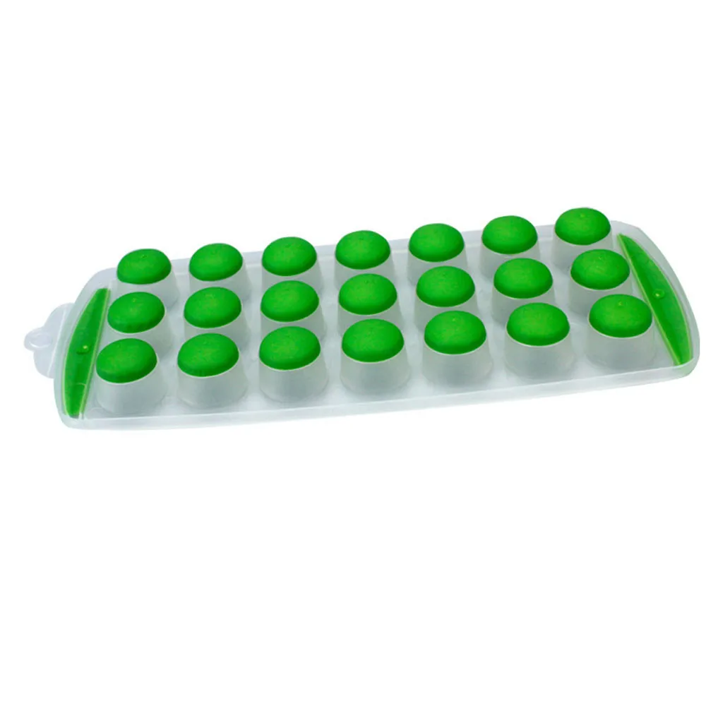 Easy out Shape Ice 21 Cube Tray Chocolate Jelly Pudding Maker Silicone Mold 10.08