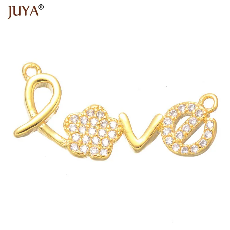 gold Серия 10 стилей Модный CZ Кристалл Разъем Подвески Diy ювелирных изделий браслет аксессуары материалы ручная работа, сделай сам, ремесло для бижутерии - Цвет: gold