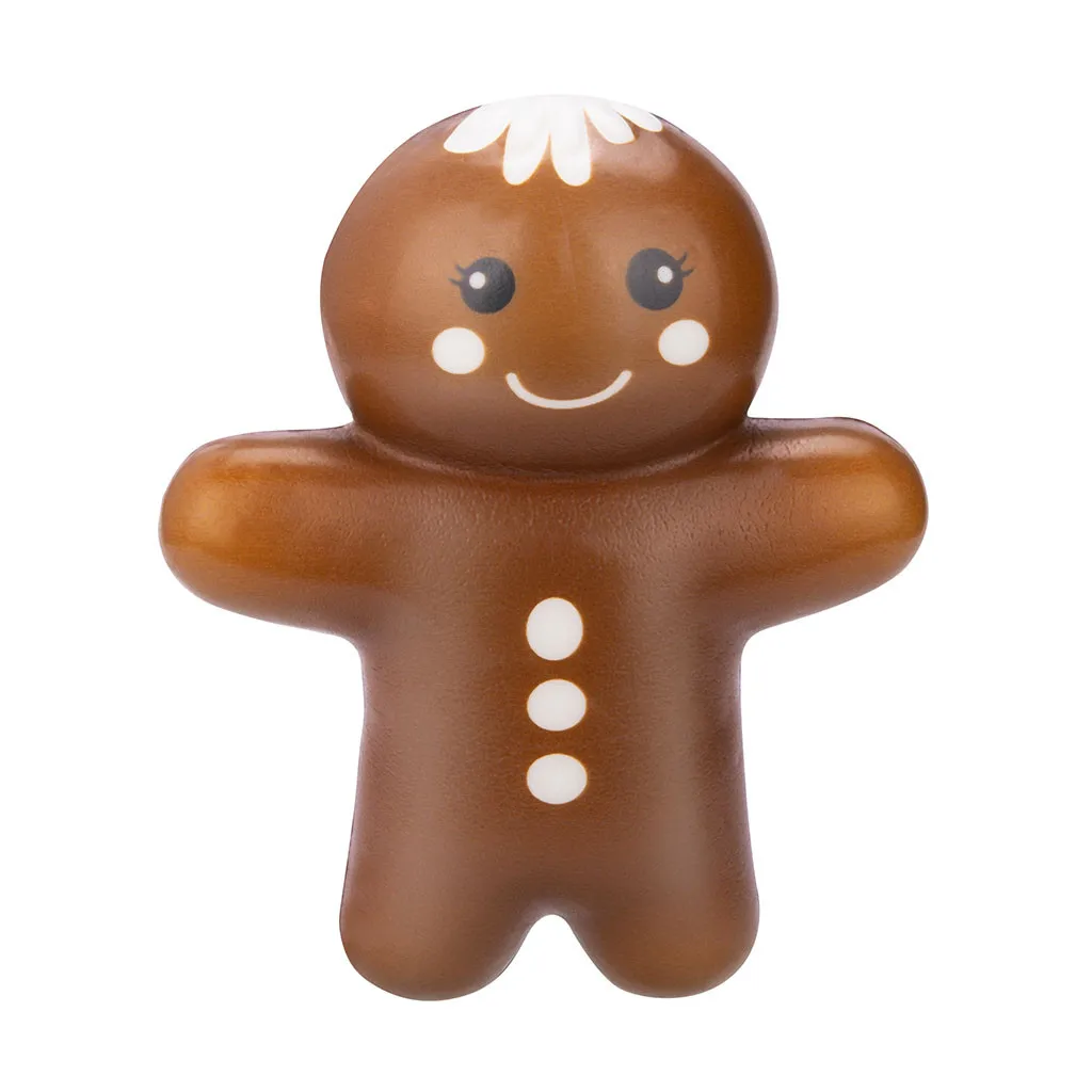 Kawaii Рождество Санта медленно поднимающийся крем Ароматические игрушки для снятия стресса подарок мягкая сжимающая игрушка Ароматизированная снимающая стресс забавные дети