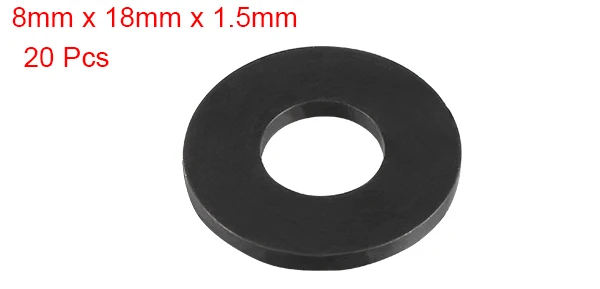 Uxcell 20 шт уплотнительное кольцо резиновый материал круглая форма шланг прокладка