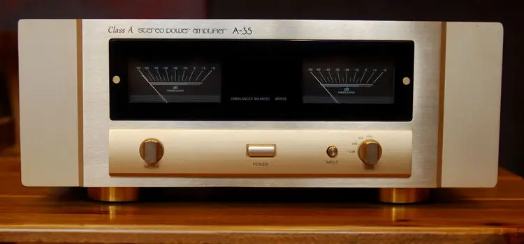 Accuphase A-35 Реплика чистый класс а операция 30 Вт x 2 в 8Ω 3 параллельный толкающий конфигурация измерительный усилитель