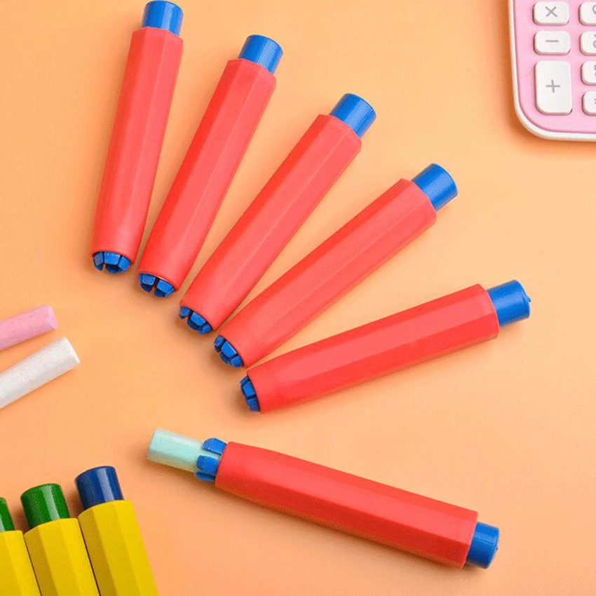 10ピース セットプラスチック黒板調節可能なチョーククリップ先生の子供のためのチョークキーパーホルダー学校のオフィスの描画ボード チョーク Aliexpress