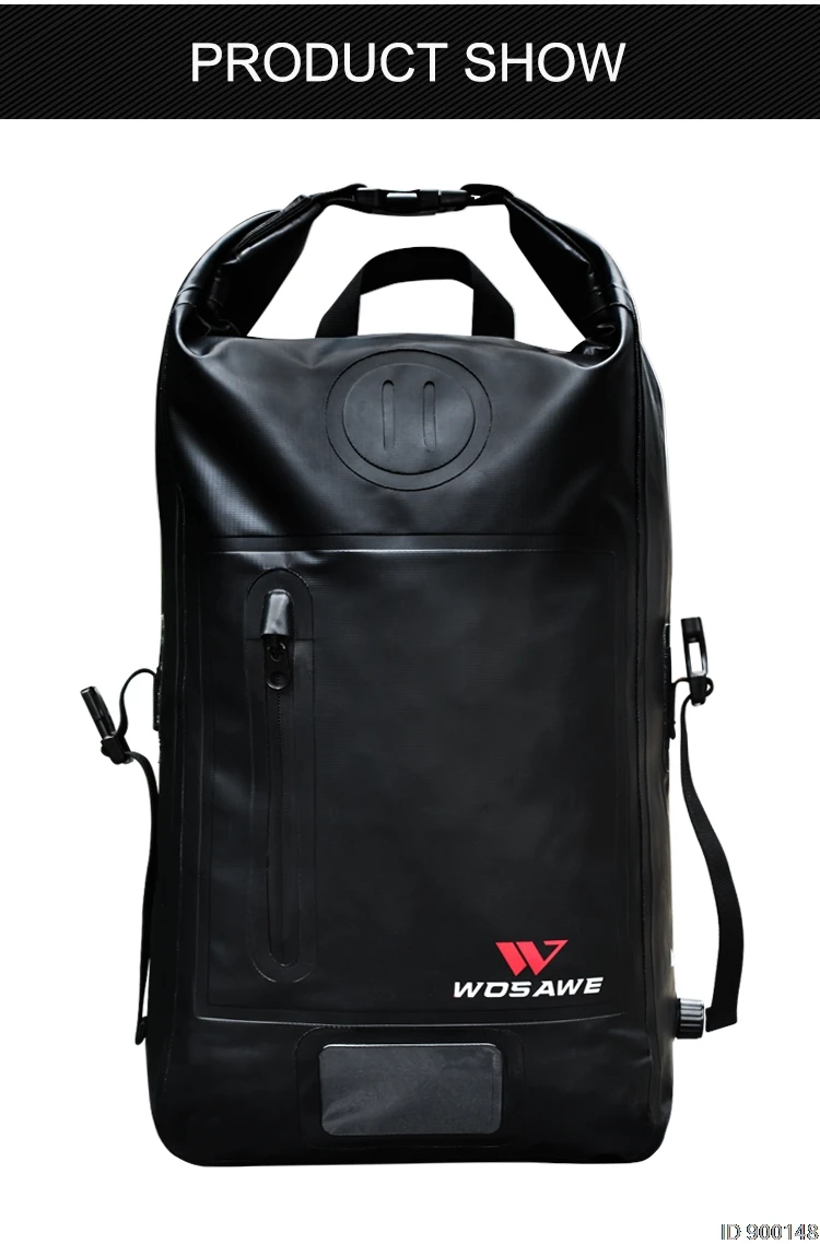 WOSAWE Водонепроницаемый Открытый рюкзак 25л речной треккинг мешок сухой пакет мешок Сухой Влажной сепарации сумка для хранения для дрифтинга каякинга