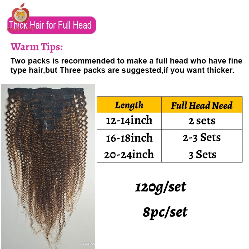 Рисунок 2 - кудрявые афро-волосы для наращивания