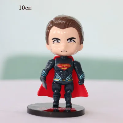 Birthday Cake Toppers Cartoon Superman DC Inserts Border Happy Birthday Cake Flags Baking Cake Decorations Kids Party Flags - Color: Superman