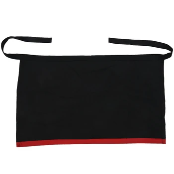 

New Universal Half Short Apron for Kitchen Cooking Bar Cafe Pub Waiter - black