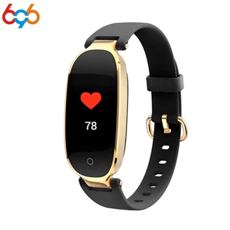 696 S3 Fashion Smart Band Bracelet Girl Women Heart Rate Monitor Lady Woman Fitness Tracker Wristband Watch | Электроника
