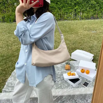 

Niche design Women bag New spring/summer 2020 Tide wide shoulder strap Casual shoulder messenger bag