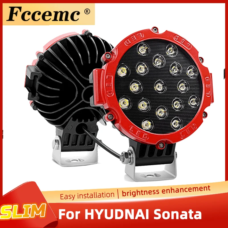 Pods Flashlight Motorcycle Worklight Products Verstraler Lightbar Luminescence Headlights Automotive Beacon For HYUDNAI Sonata | Автомобили