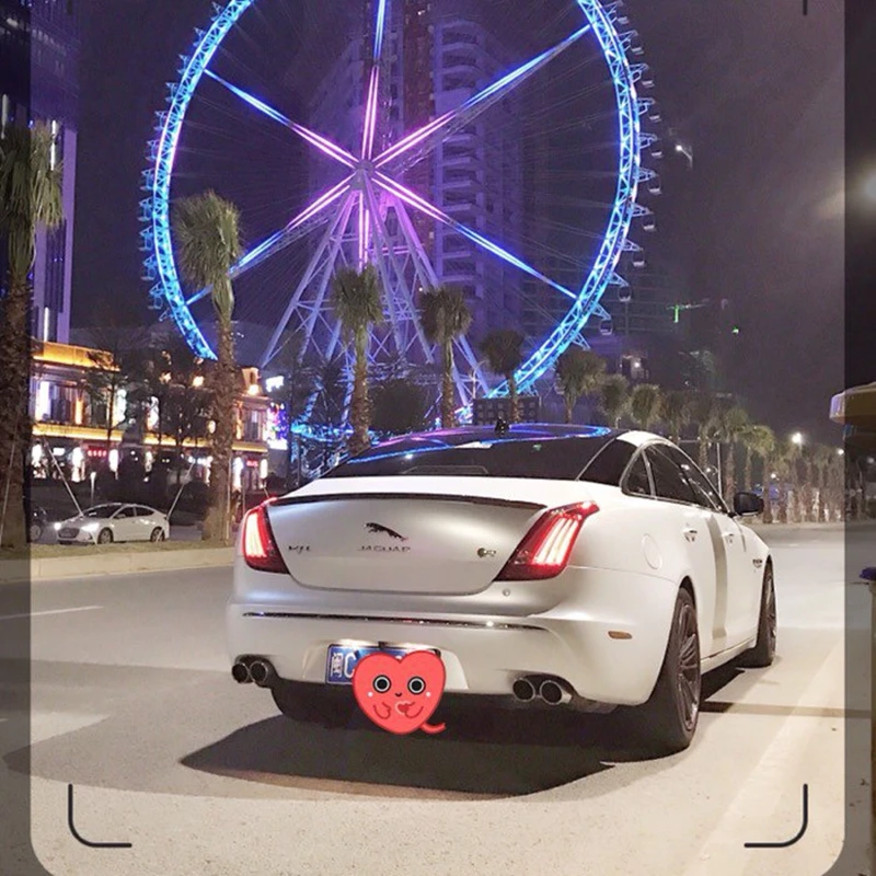 Автомобильный спойлер для багажника из углеродного волокна заднее крыло Jaguar XJ 2010