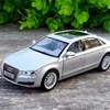 1/32 AUDI A8 Alloy Car Model Diecast & Toy Vehicle Metal Toy Car Model High Simulation Sound Light Collection Childrens Toy Gift 3