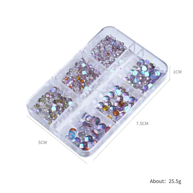 1-Box-Crystal-Nail-Art-Rhinestone-Gold-Silver-Clear-All-Color-Flat-Bottom-Mixed-Shape-DIY jpg