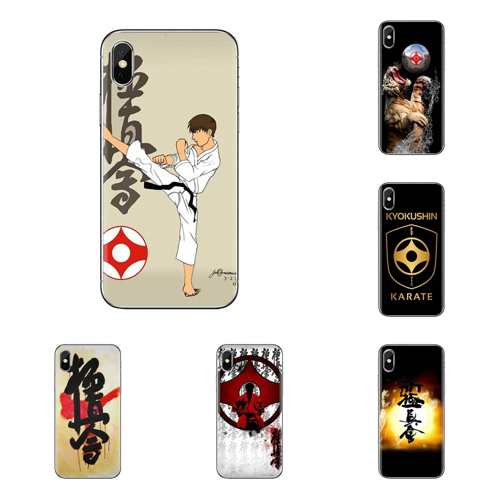 Silicone Shell Case For Samsung Galaxy S2 S3 S4 S5 MINI S6 S7 edge S8 S9 Plus Note 2 3 4 5 8 Coque Fundas Oyama Kyokushin Karate |