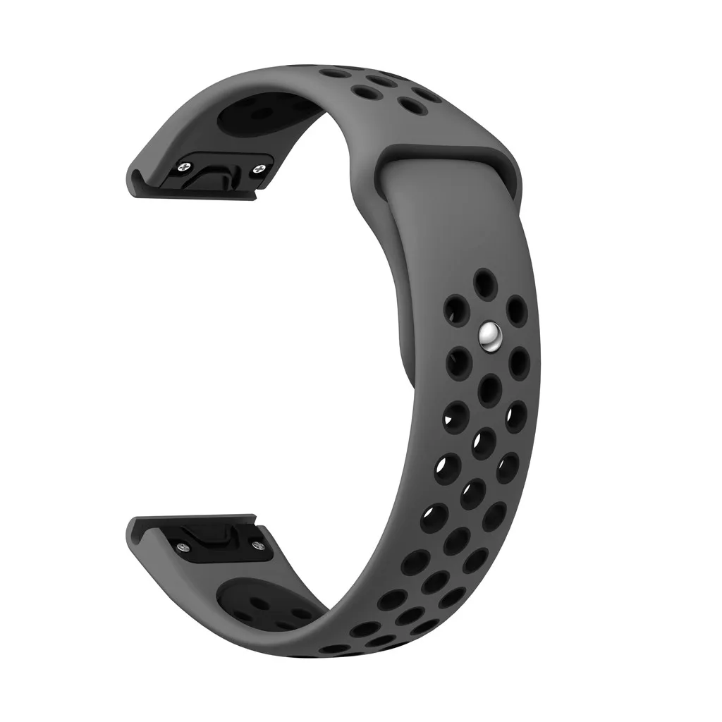 Ouhaobin 22 мм смарт часы ремешок для Garmin Fenix 5/5Plus часы Quick Release силиконовый ремешок с регулировкой 830#2