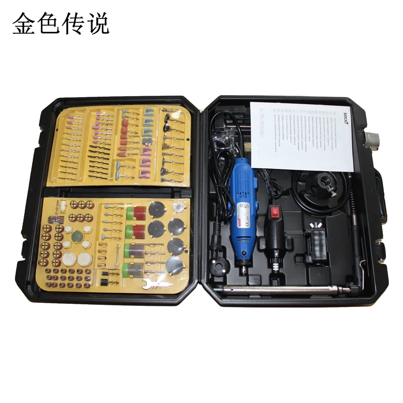 

Double electric grinder set Model polishing and polishing power tools DIY woodcarving jade carving cutting engraving machine