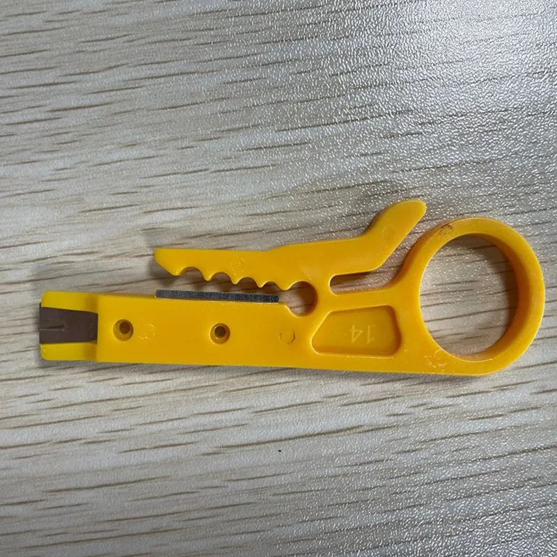 Mini Tragbare Abisolierzange Messer Crimper Zange Crimpen Werkzeug Kabel Abisolieren Draht Cutter Multi Werkzeuge Cut Linie Tasche Multitool – Detail 1