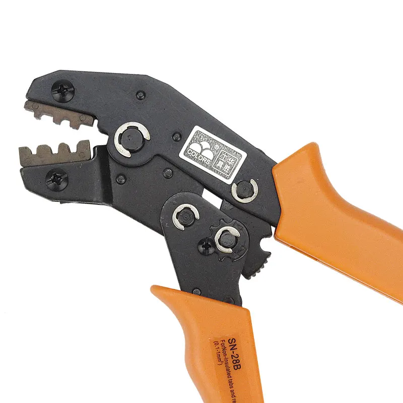 Colors Crimping Tool Crimping Pliers For Dupont XH2.54 KF2510 SM 2.54mm 3.96mm Plug Terminals AWG28-22
