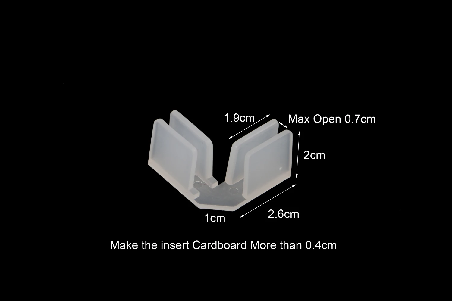 

2 Ways injection connector clip display construction box connection grip