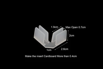 

2 Ways injection connector clip display construction box connection grip