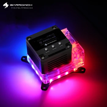 

Barrowch INTEL/AMD/X99/X299 Multi-platform CPU water block integrated pump and reservoir FBLTPRK-04