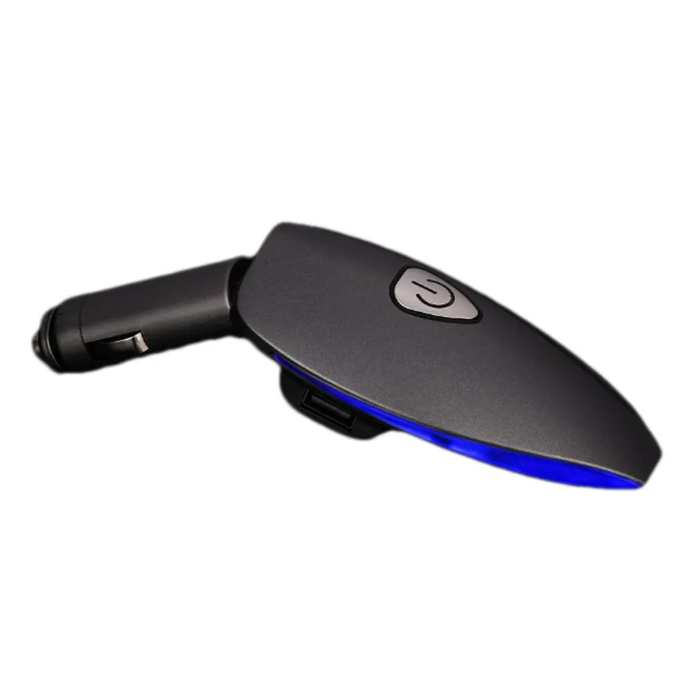 Автомобильный очиститель воздуха, зарядка с двумя Usb отрицательными ионами, автомобильный очиститель кислорода - Цвет: Gray Standard