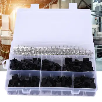 

560pcs 2.54mm Pitch 3 4 5 Pin JST SM Male Female Plug Housing Connector Terminal Kit led strip connector