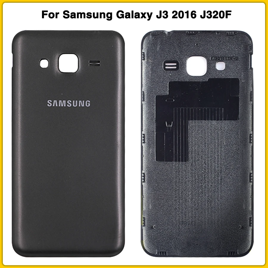 

New J320 Rear Housing Case For Samsung Galaxy J3 2016 J320F J320FD Battery Back Cover Door Rear Cover