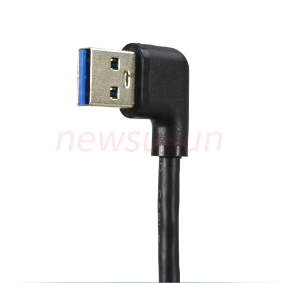 Double Right Angle USB 3.0 Cable - Same Side Double Bend Male to Male Description Image.This Product Can Be Found With The Tag Names Computer Cables Connecting, Computer Peripherals, PC Hardware Cables Adapters, Same side