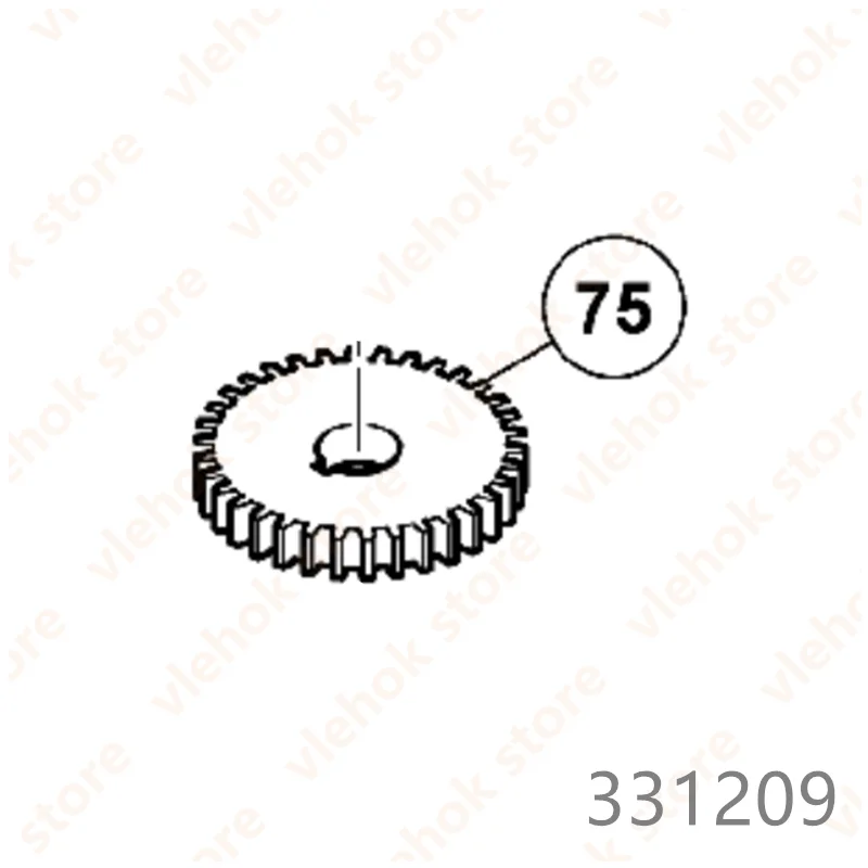 

Первая передача для hitachi DH38SS DH38MS DH38YE2 331209 аксессуары для электроинструментов запчасти для электроинструментов