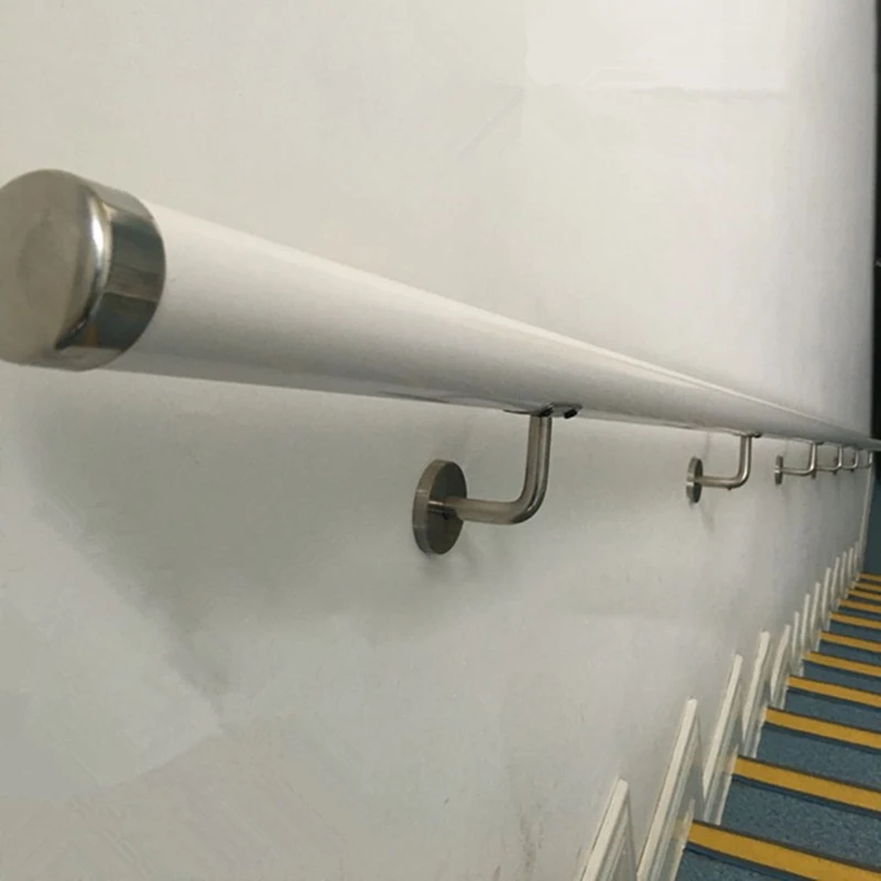 

Stainless Steel Handrail Stair Brackets Heavyweight Hand Rail Support Handrails