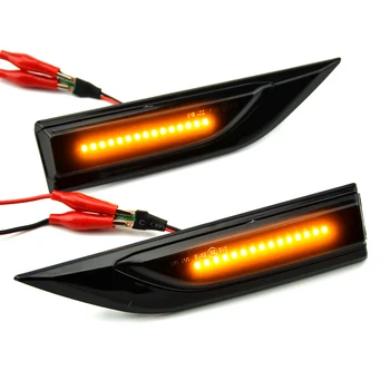

2x Dynamic Sequential LED Side Marker Turn signal Light Indicator Repeater For VW Transporter T6 Caddy