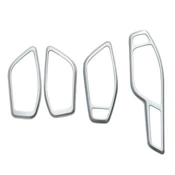 

beler ABS RHD Chrome Interior Door Handle Trim Cover Frame Fit For Range Rover Evoque 2011 2012 2013 2014 2015