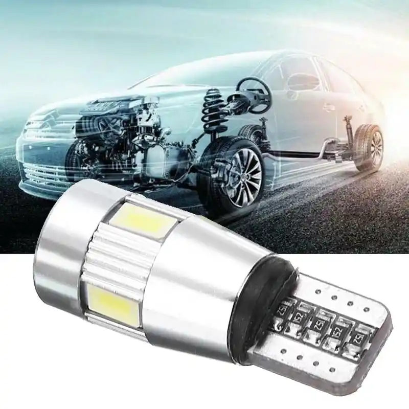 MMMM 10Pcs T10 W5W PANNOCCHIA LED Auto Car Interior Interior Wedge Side Lampadina Lampadina a Cupola MMMM 10Pcs T10 W5W PANNOCCHIA LED Auto Car Interior Interior Wedge Side Lampadina Lampadina a Cupola