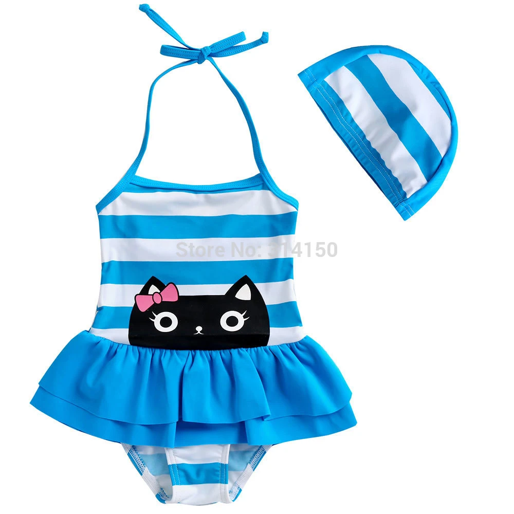 Vivobiniya Free Shipping Children Swimwear Baby Lovely Girl Swimsuit