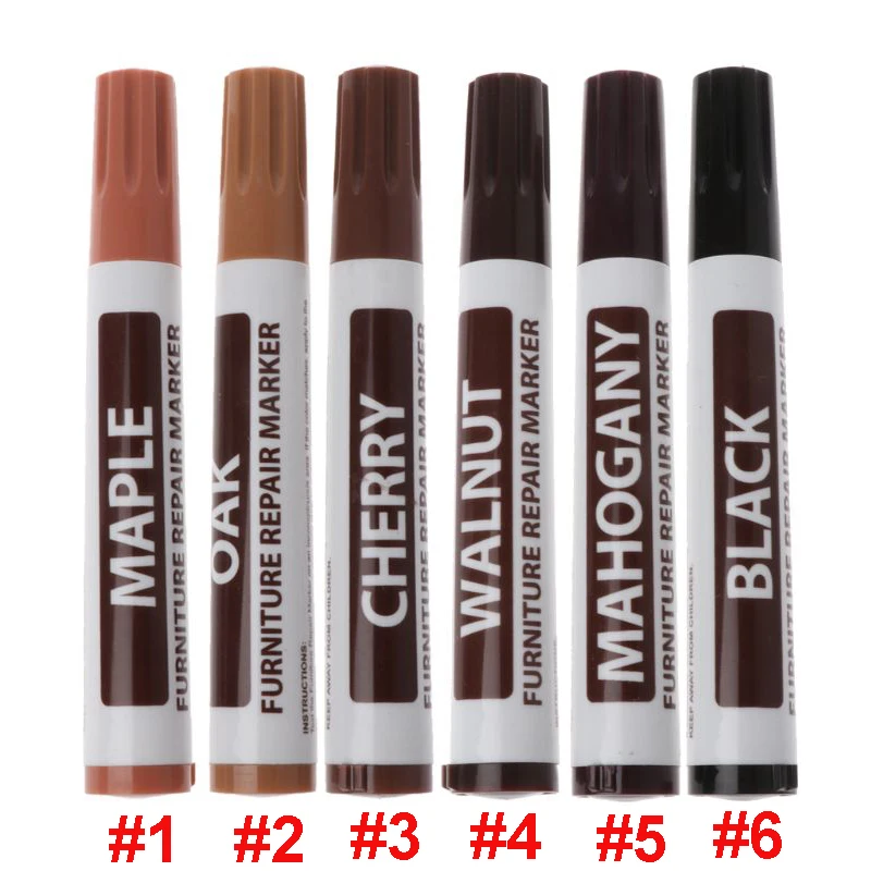 Description Picture 4 of itemScratch Flooring Wood Filler Furniture Repair Touch Up Kit Marker Putty For Wood Color Patch Paint Pen Composite