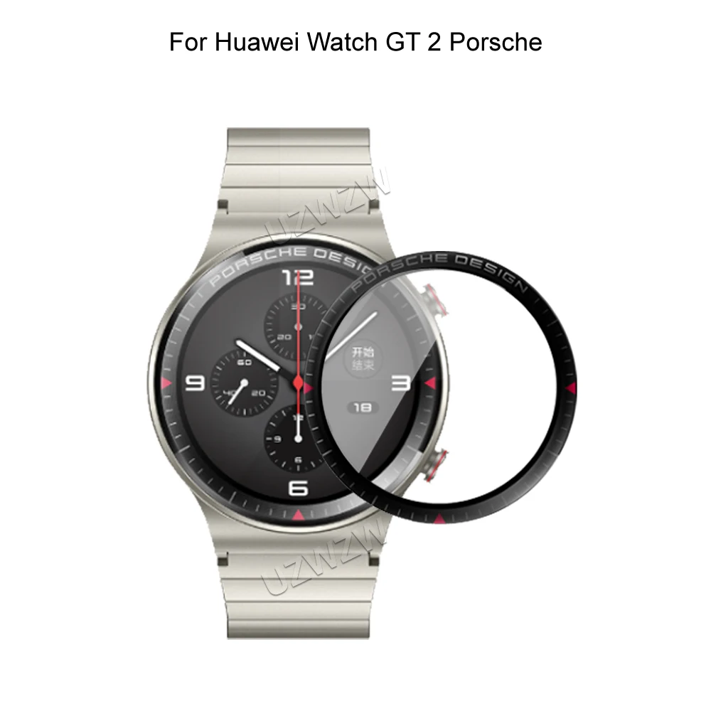 Для Huawei часы GT 2 Porsche мягкий Смарт-часы для фронтального экрана и задней панели