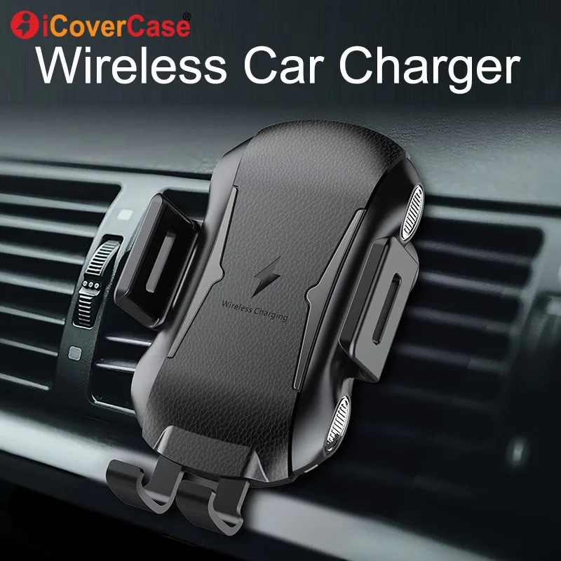 

Car Wireless Charger For iPhone 11/ 11 Pro/ 11 Pro Max 8 plus X XR XS Max Qi Fast Charging Pad Power Case Phone Holder Stand