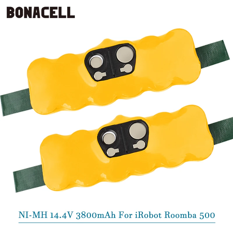 14.4V 3800mAh Bateria NI-MH para iRobot Roomba 500 510 530 532 534 535 540 550 560 562 570 580 600 610 700 760 770 780 800 980 R3