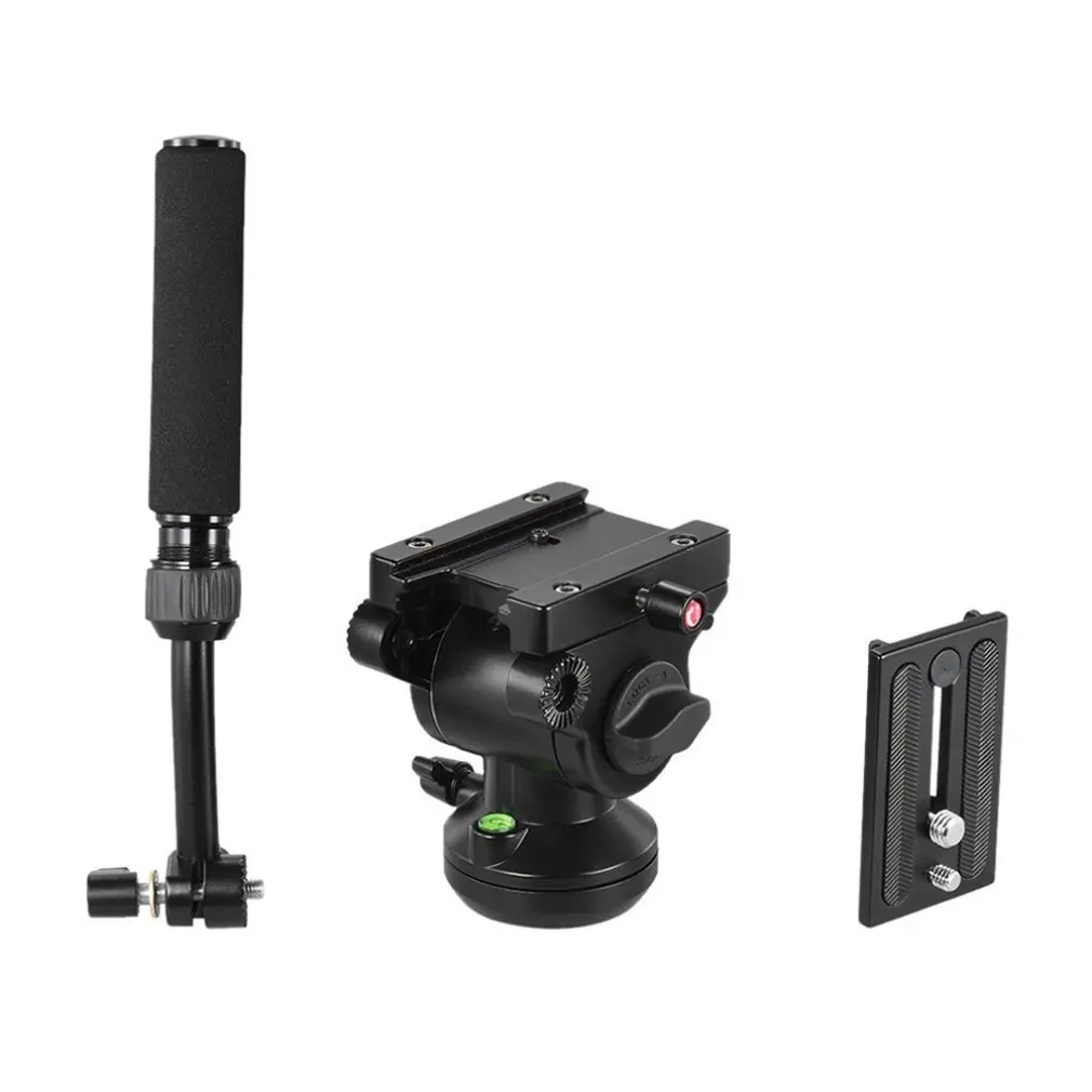 

Video Camera Tripod Fluid Dragging Action Pan Head Hydraulic Panoramic Photographic Head For Canon Camera