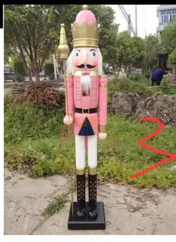 

can select colour New Style large Nutcracker puppet soldiers living room Hall Hotel Cafe stores personality decoration soldiers