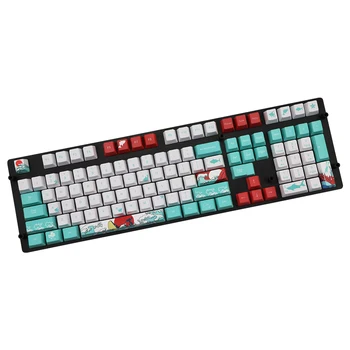 

Mechanische Toetsenbord keycap Voor GH60 RK61/ALT61/Annie /poker keycap GK61 Filco Dye sublimation pbt Keycap OEM 108 key Keycap