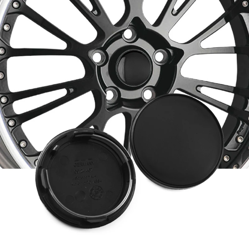4pcs 70mm Wheel Center Cover For RM RS Rim 09.24.467 09.24.486 09.24.494 56.24 RW005 RW010 Hubcap Refit  Styling Car Accessories