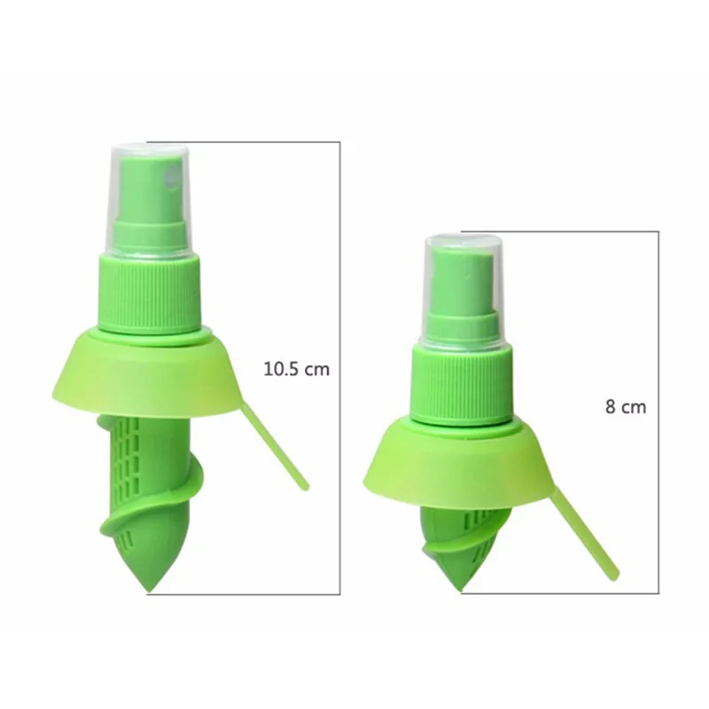 Кухонные гаджеты распылитель для лимона фруктовый сок цитрусовый спрей апельсиновый сок соковыжималка для фруктов de cozinha кухонные инструменты для приготовления пищи - Цвет: 2pcs green