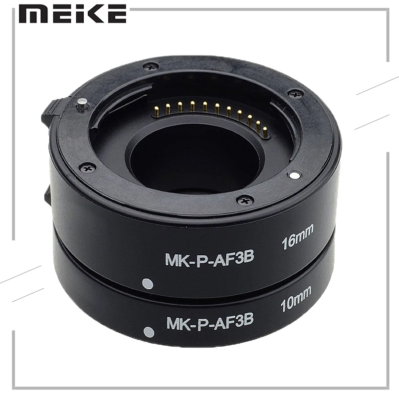 Meike Mcoplus Macro MK-P-AF3-B Auto Focus Extension Tube Ring DSLR For  Olympus