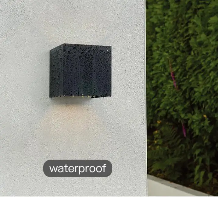 12W 15W 25W LED Wall Light With Human Body Motion Sensing IP65 Waterproof Outdoor&Indoor Wall Lamp Garden Light FixtureAC90-260V