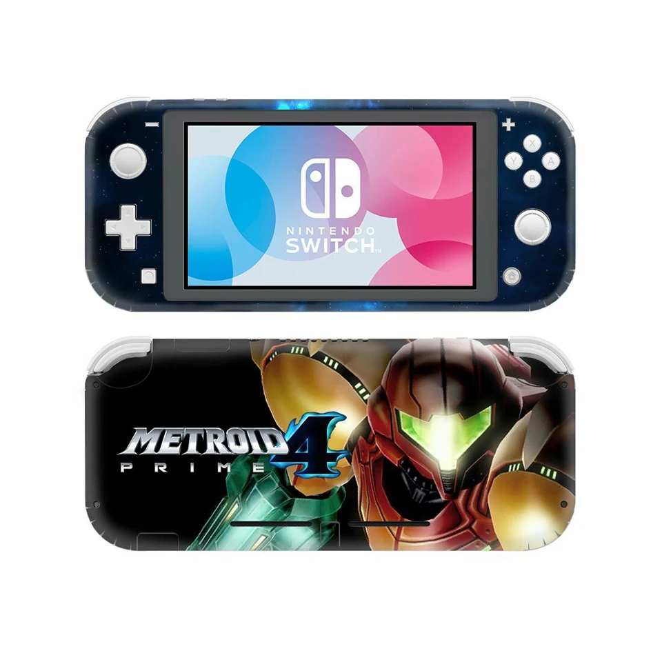 Metroid стильная Виниловая наклейка для nintendo Switch Lite NSL защитная пленка Наклейка Обложка