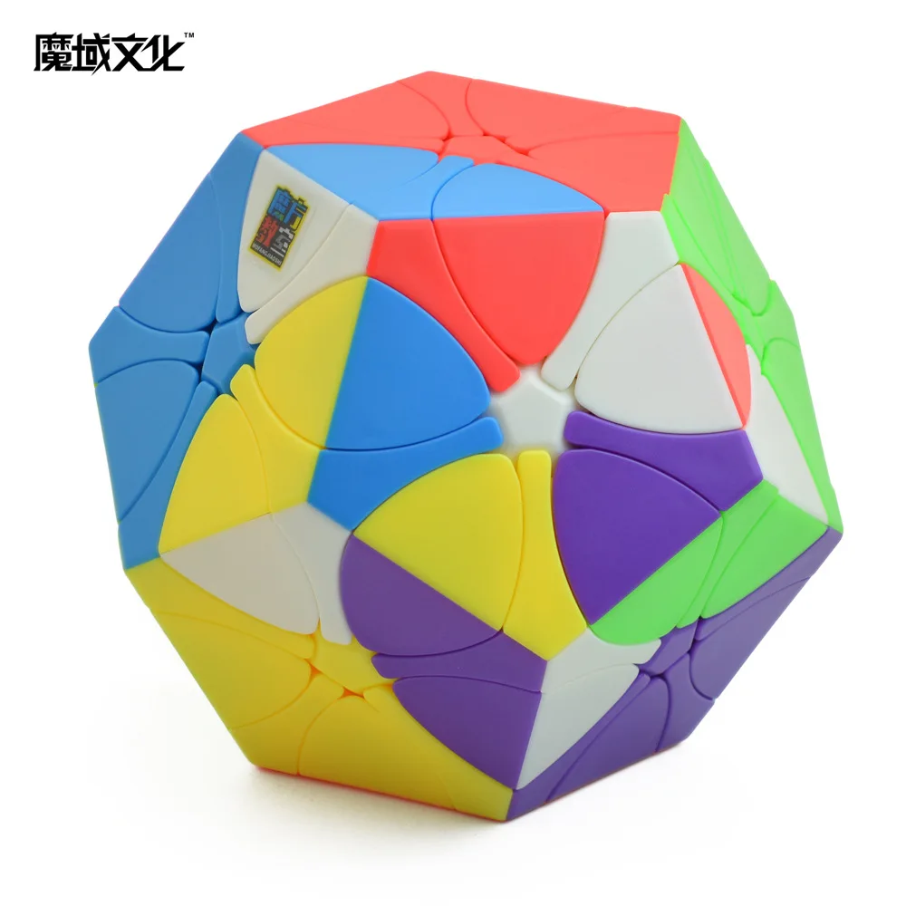 [Demon Culture Plum Rubik's Cube] очаровательный дракон, 12 цветов,, необычный Забавный образовательный кубик аномальности